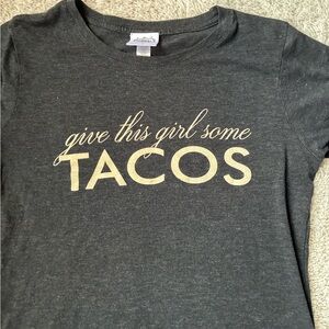 Cowgirl Justice Charcoal Gray Taco Tee